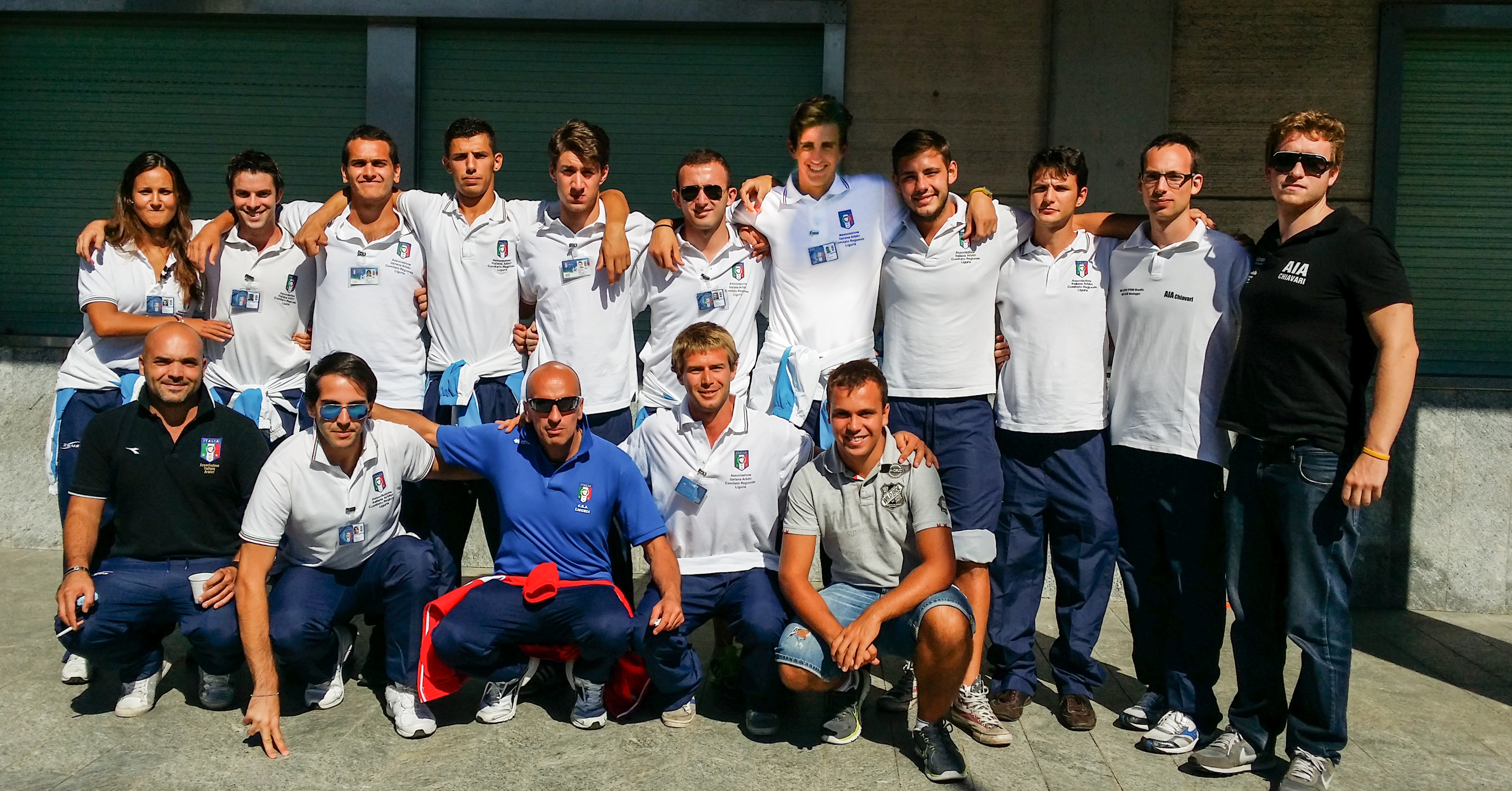 Chiavari risponde presente al raduno CRA di inizio stagione 2014/2015